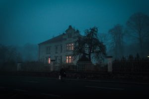 Haunted house near Austin.